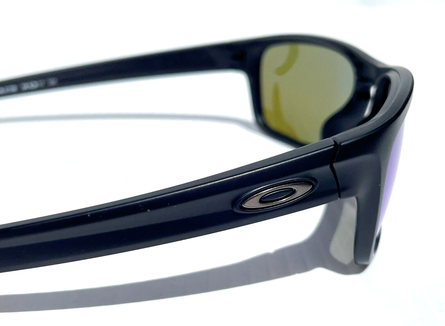 NEW Oakley SLIVER STEALTH Matte Black POLARIZED Galaxy Blue Sunglass Lens 9408