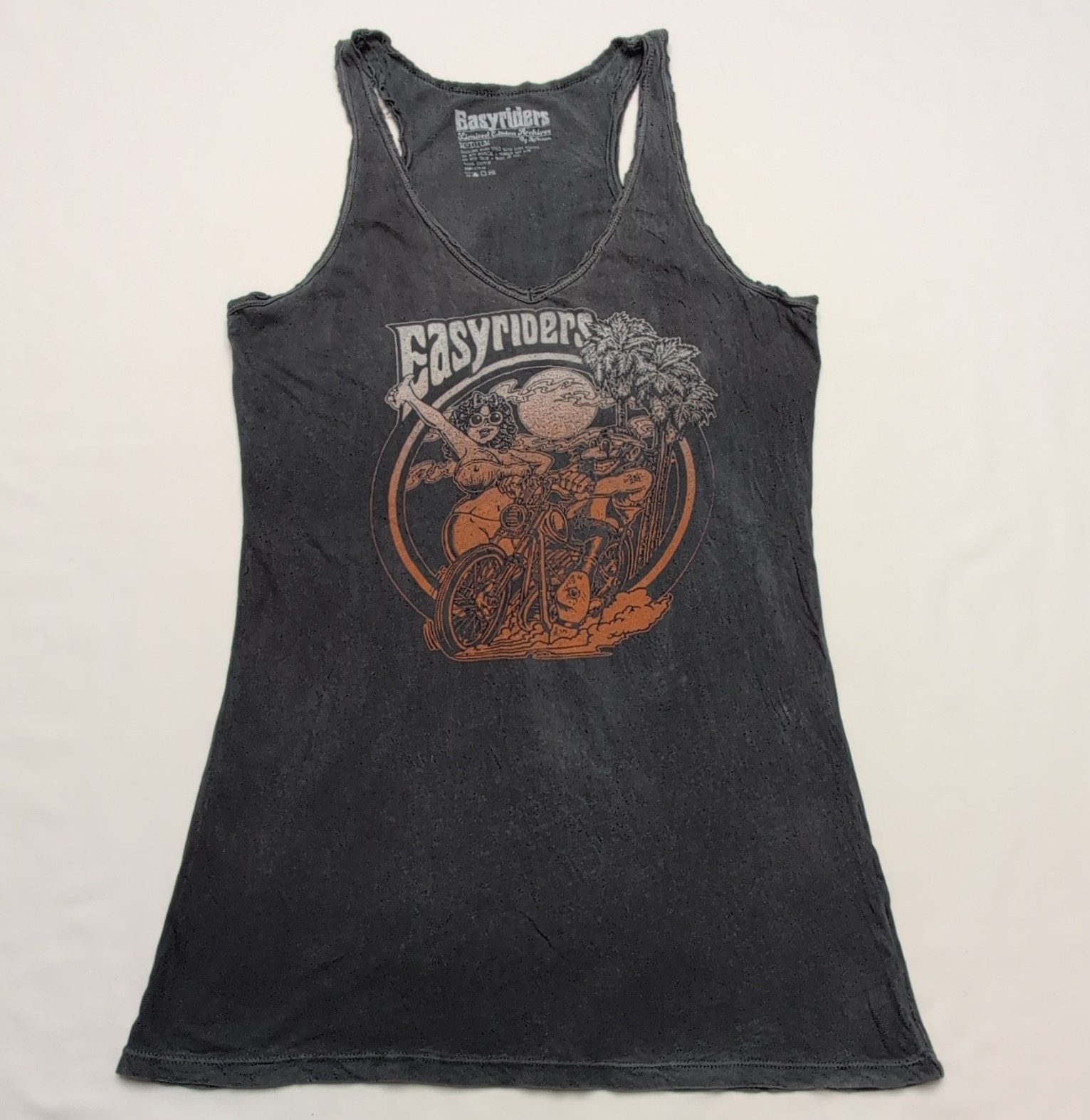 EASYRIDERS THE HITCHR TNK by Affliction Raw Edge Tank – Limited Edition – Medium