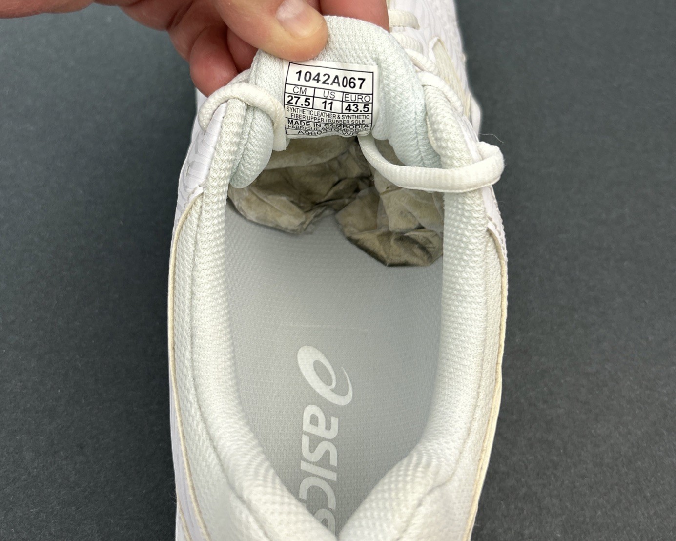 ASICS Gel- Dedicate 6 NWOB Women’s Tennis Shoes 1042A067 Sz. 11 White