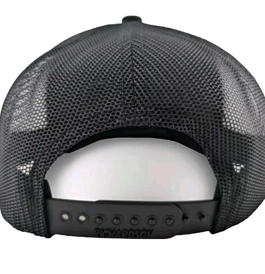 TRD Toyota Racing Development Richardson 112 Trucker Snapback Black.