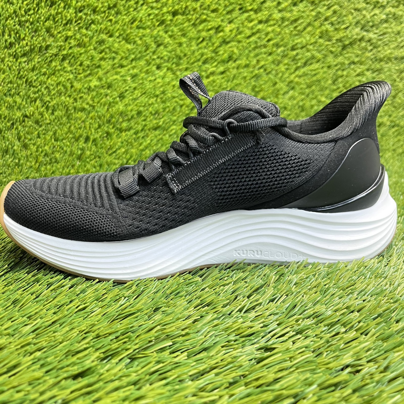 Kuru Atom 2 Womens Size 7.5 Black White Athletic Running Walking Shoes Sneakers