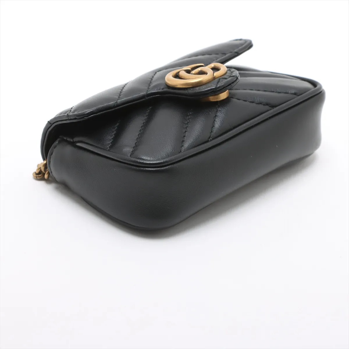 Gucci GG Marmont Leather Chain handbag Black 575161