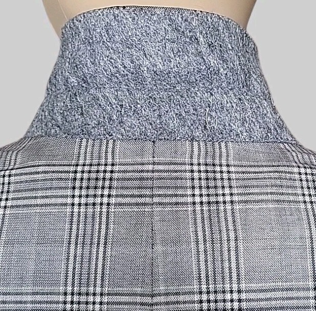 Hickey Freeman Blazer Mens 48 Gray Glen Check Plaid Lightweight Sport Jacket USA