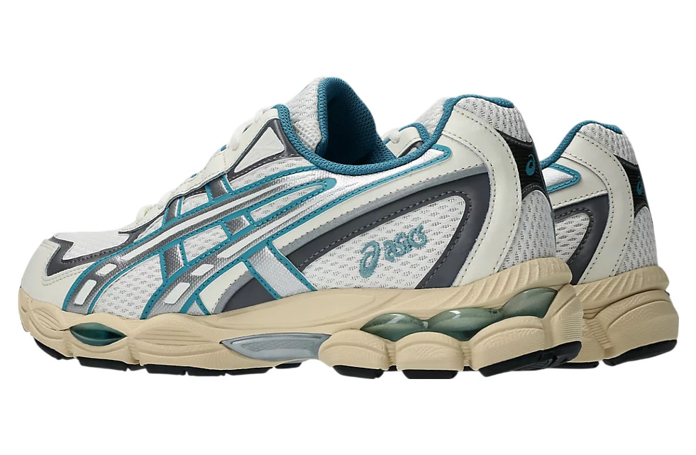 ASICS Gel-NYC 2055 Cream Blue Teal 1203A542-106 Men’s Size New