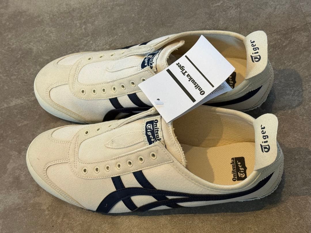 Onitsuka Tiger Sneakers Beige Navy