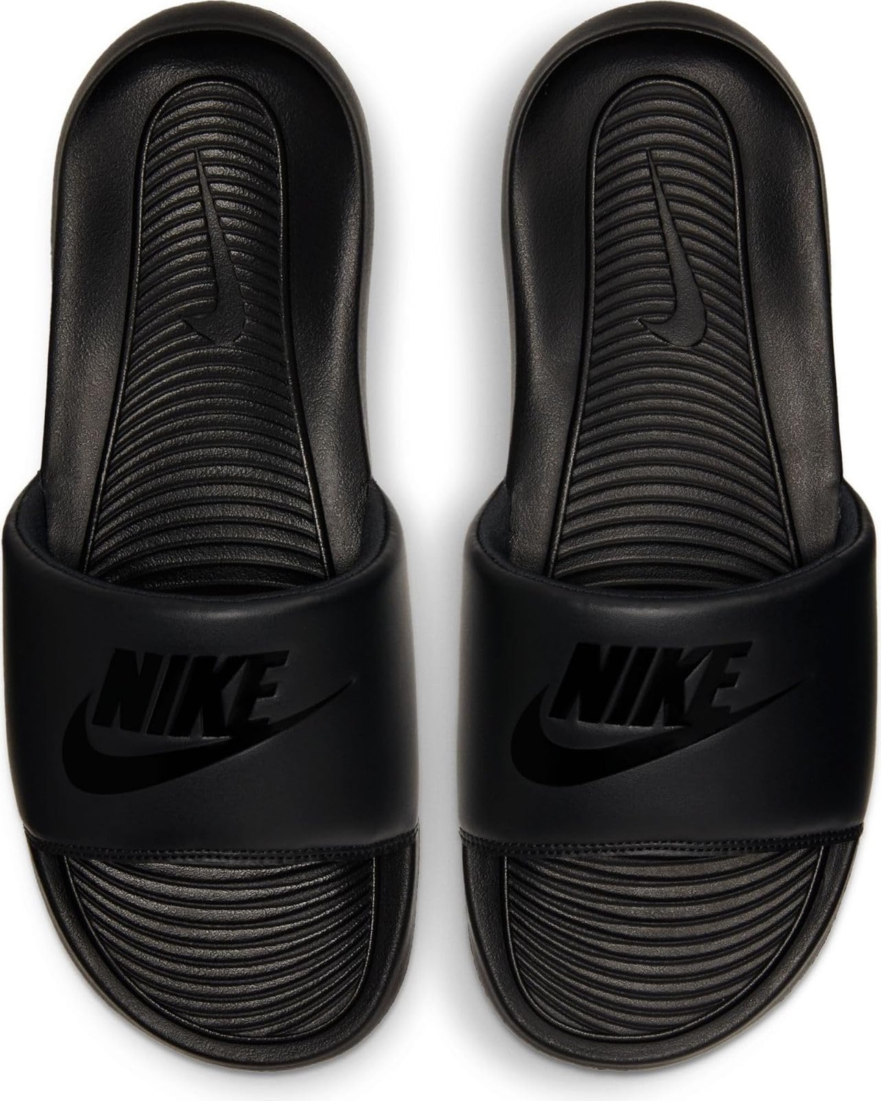 Nike Victori One Men’s Slides, Mineral Slate/Coconut Milk, 9 – Mineral Slate/Coc