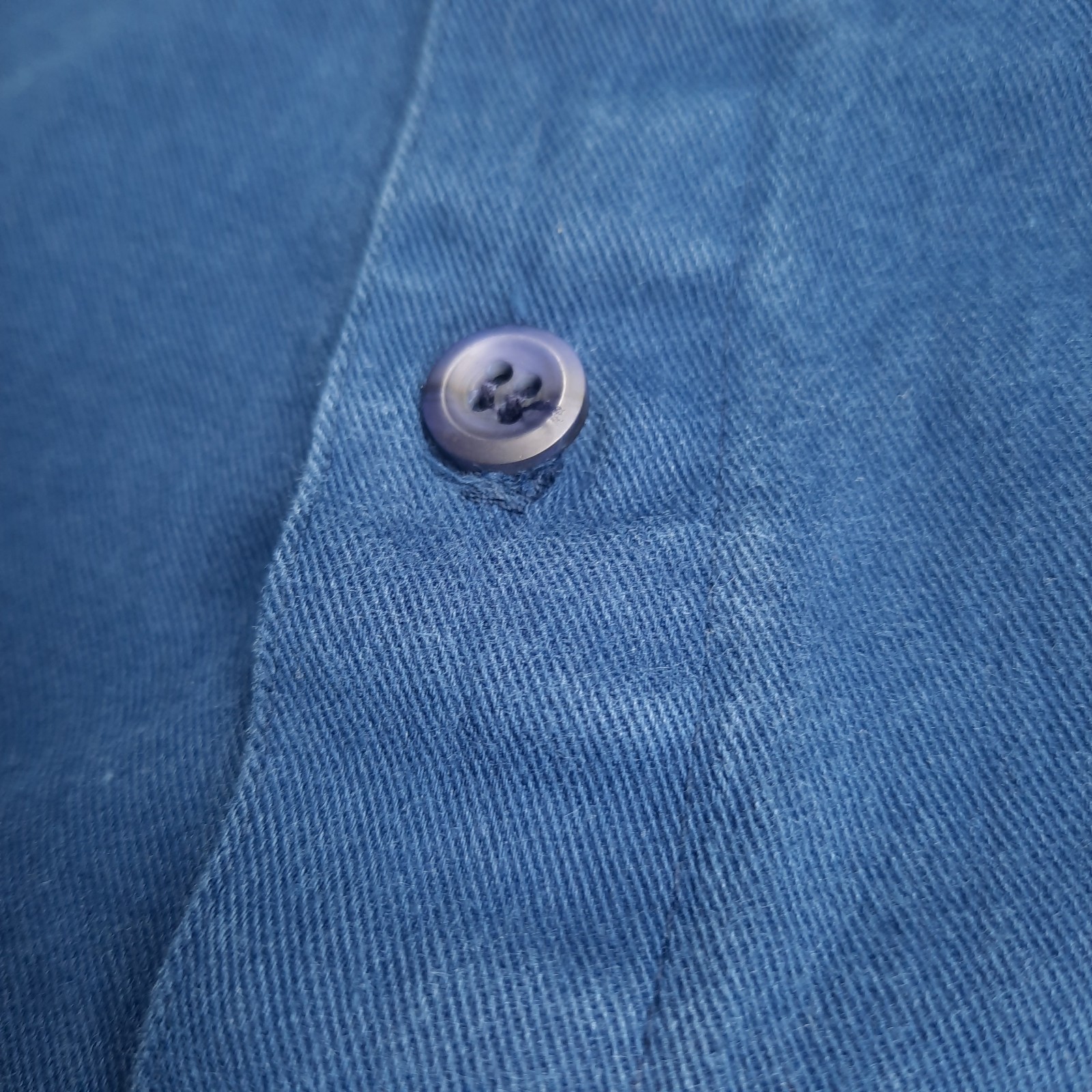 City Jeans Men’s Blue Biker Style Shirt Sleeveless USA Vtg Style Medium READ
