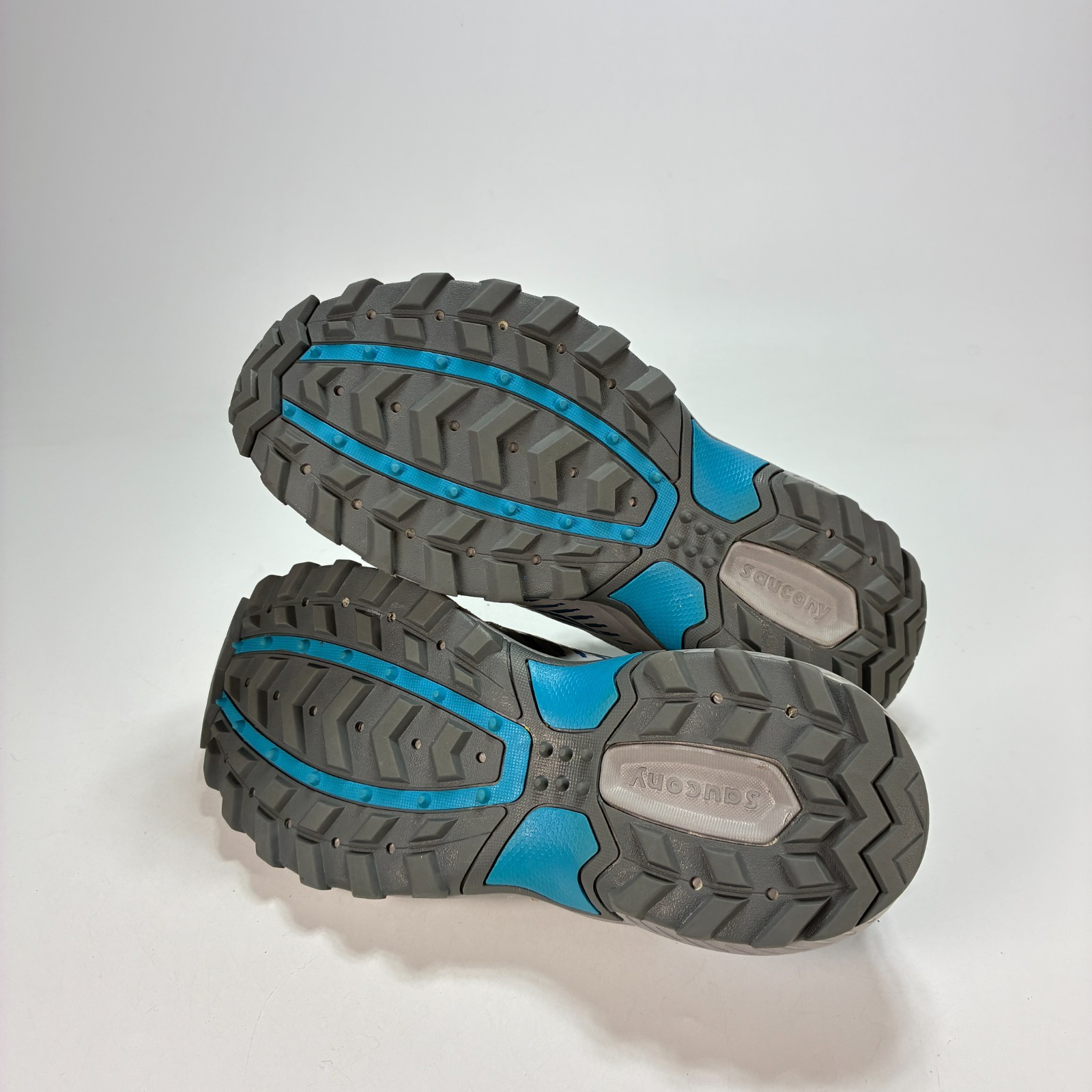 Saucony Excursion TR15 Gray Blue Trail Running Shoes S10671-23 Women’s Size 10W