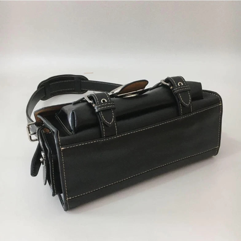 COACH CT721 Black Cargo Soft Tabby Shoulder Bag Crossbody bag Outlet NEW!!