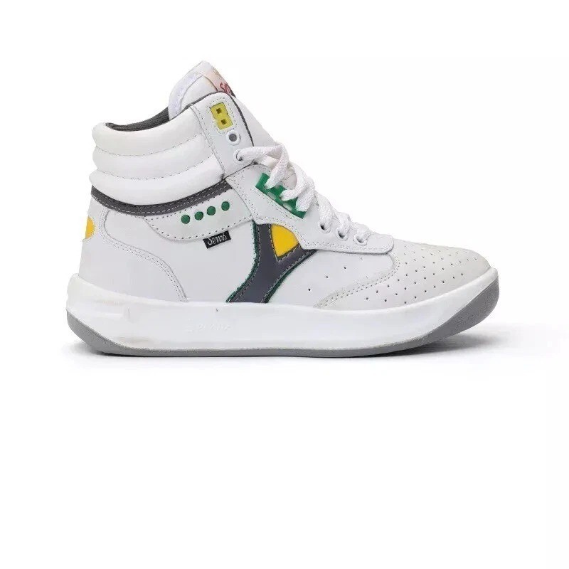 Service Cheetah High top trainers White shoes afghani tali style OG