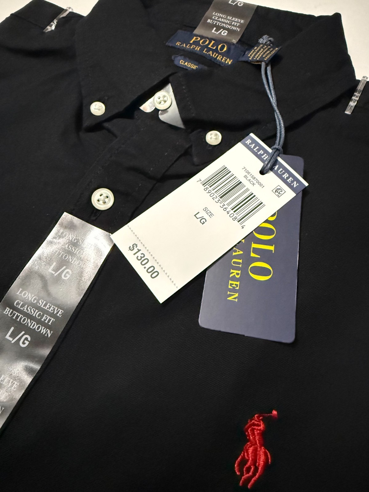 Polo Ralph Lauren The Iconic Oxford Shirt Classic Fit – Retail $130