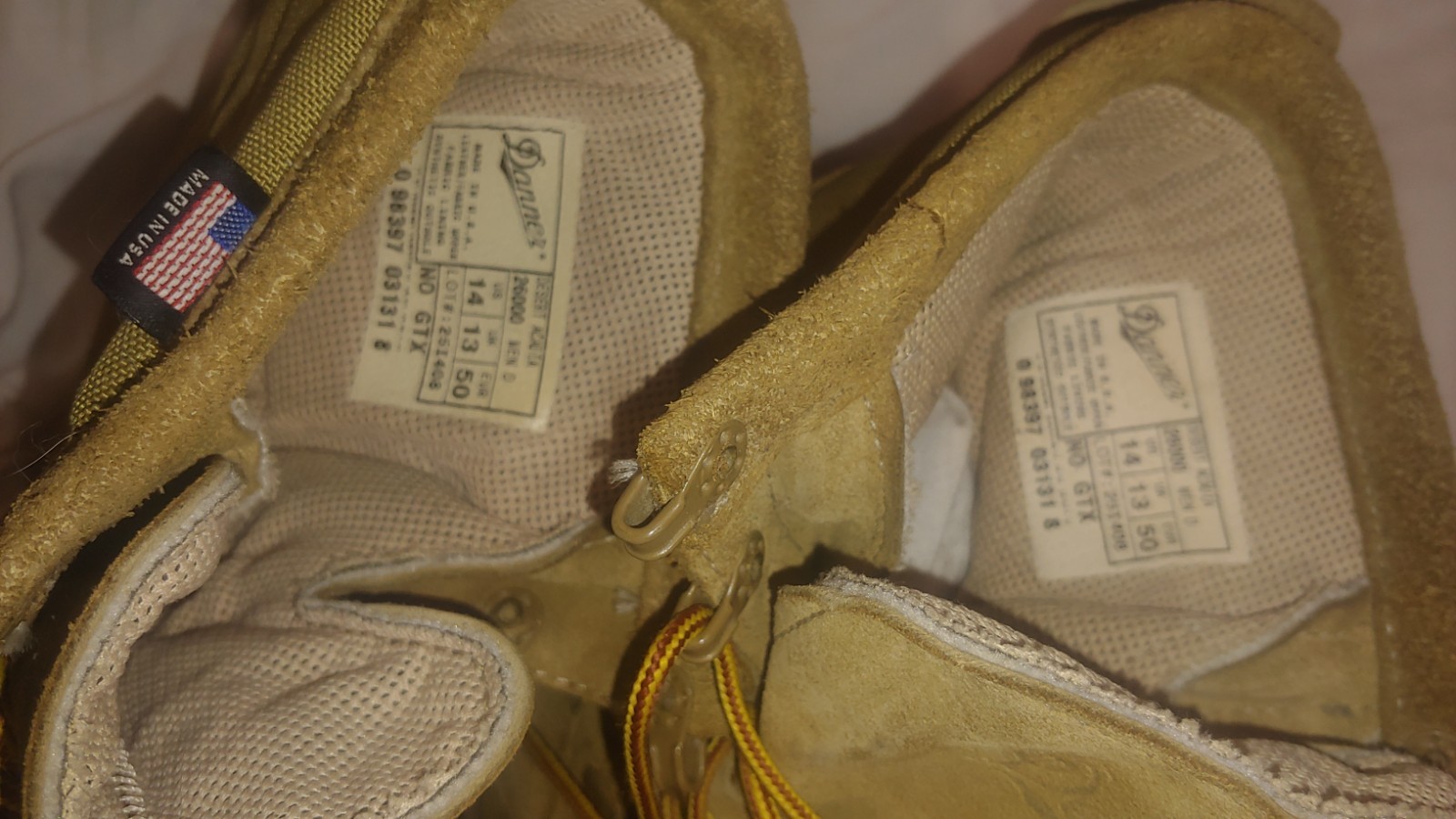 Danner Desert Acadia No GTX Size 14