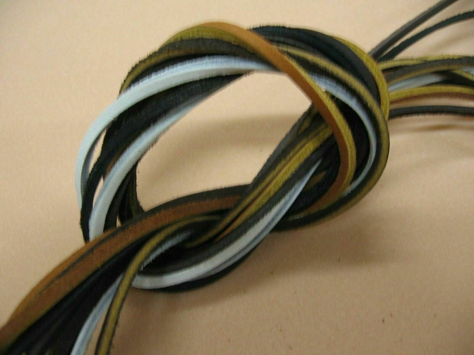 Rawhide Leather Lace 72″ X 1/8″ Boat Shoelace, Hiking Boot Lace, ONE LACE ONLY