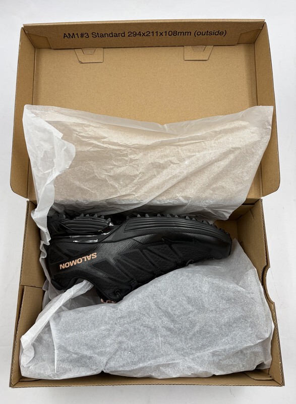 SALOMON XT-PATHWAY 2 SATIN 477950 BLACK/ MAHOGANY ROSE SZ 8.5 EURO 40 2/3