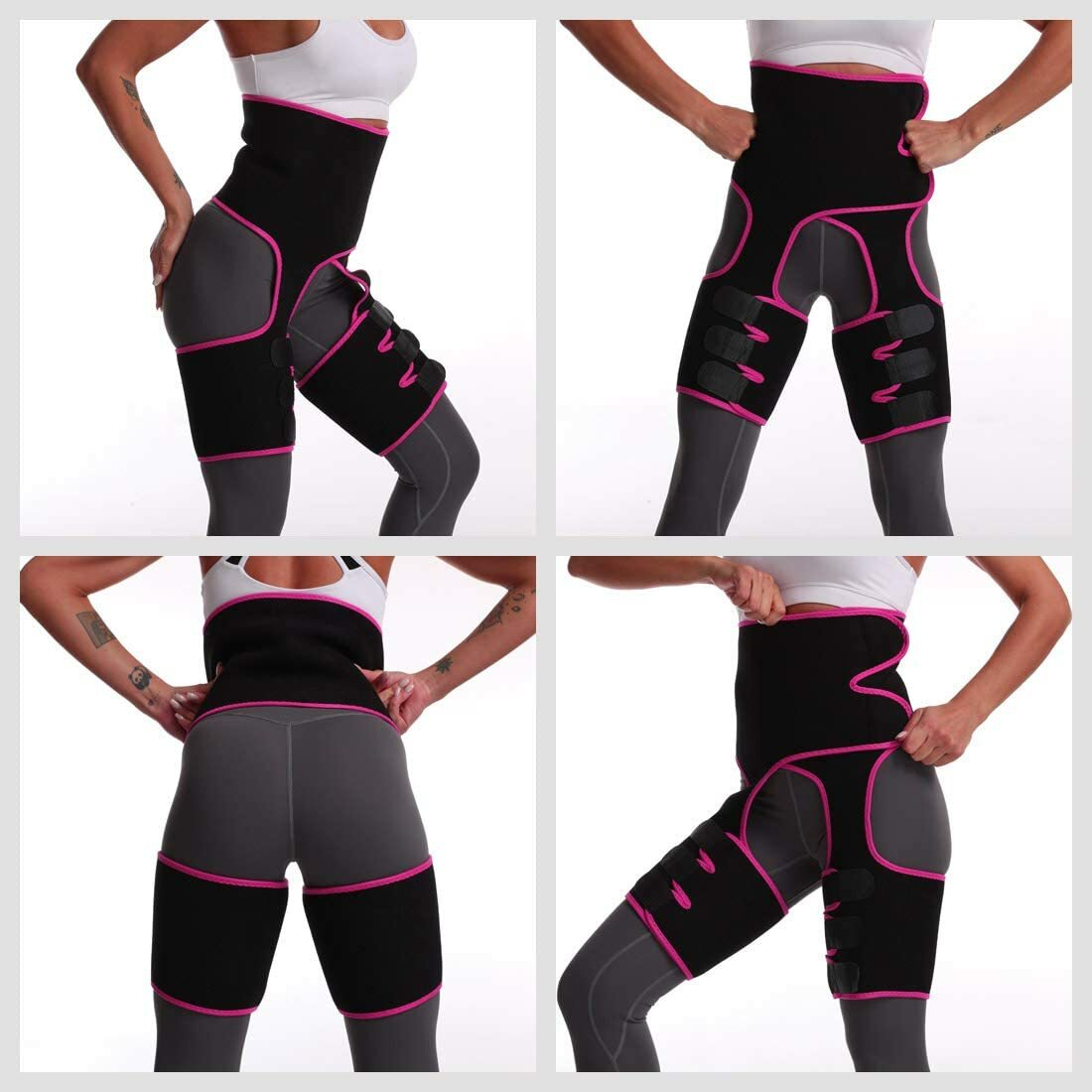 High Waist Thigh Body Shaper Trimmers Trainer Butt Lifter Slimming Burn Belt US
