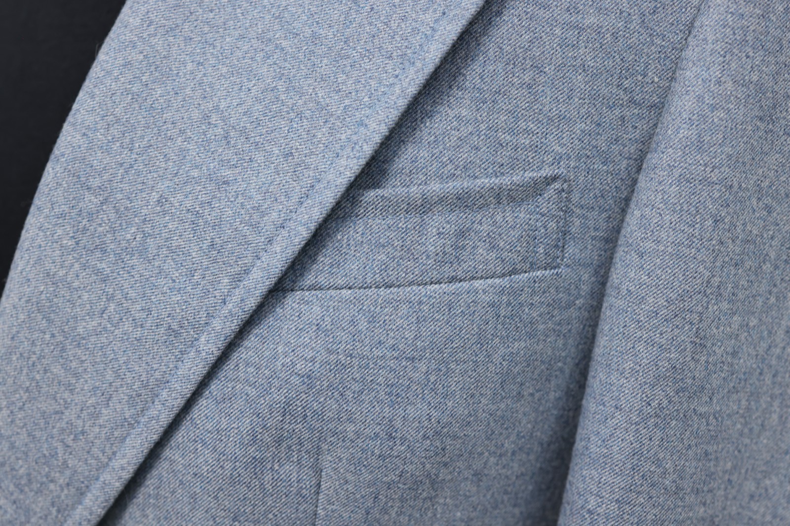 JOHN WEITZ VINTAGE mens solid light blue sport coat suit jacket blazer 40 R