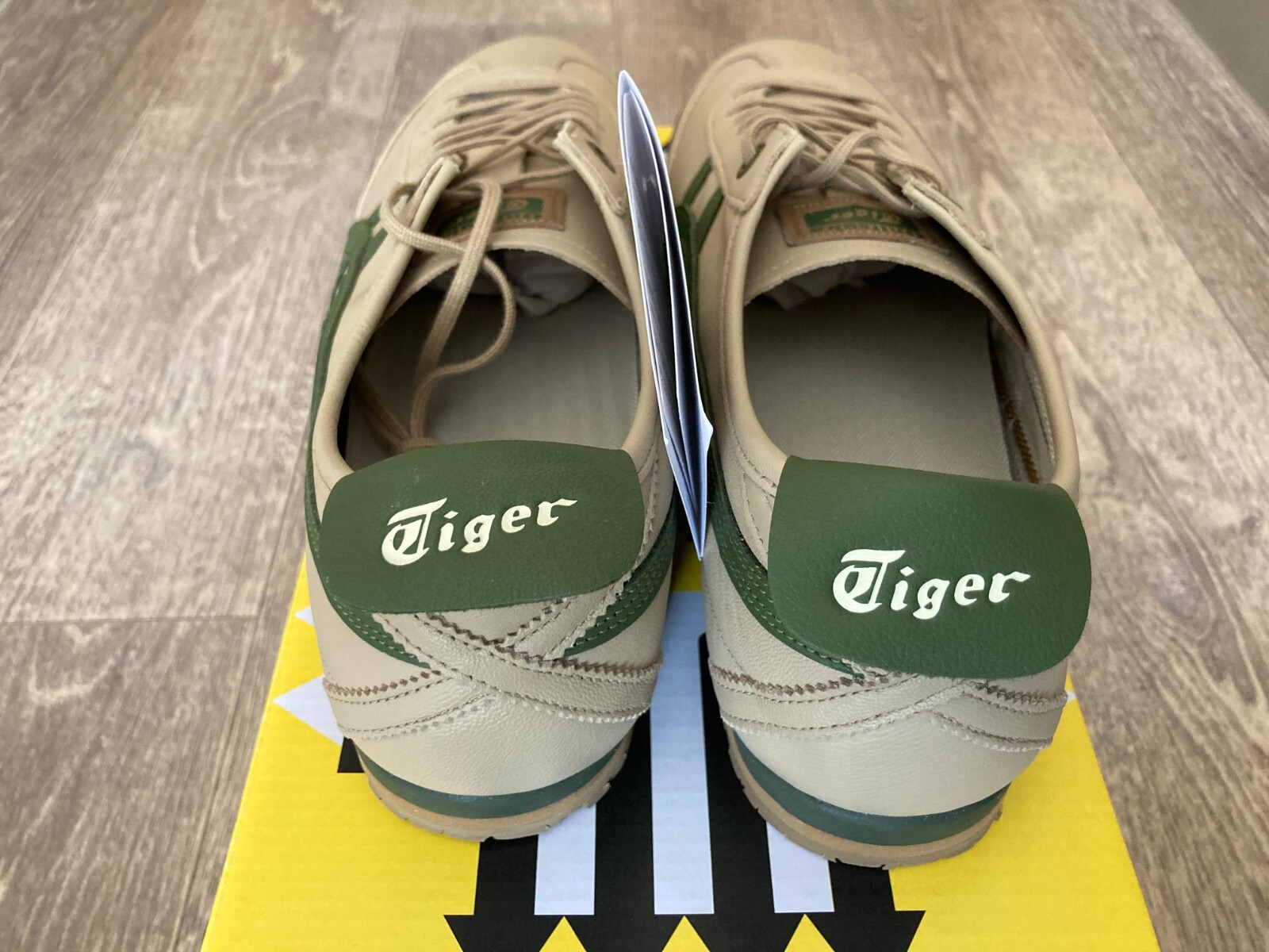 Onitsuka Tiger MEXICO 66 SD 1183A872 254 BEIGE/GREEN New in Box