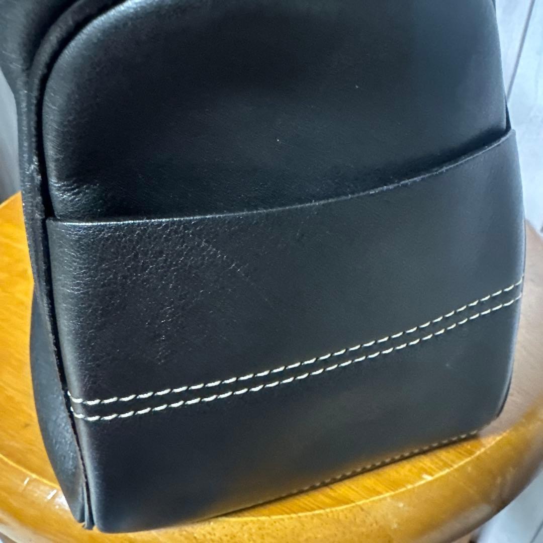 Celine Boogie Bag Leather Handbag Black Logo Hardware Women Luxury Shoulder