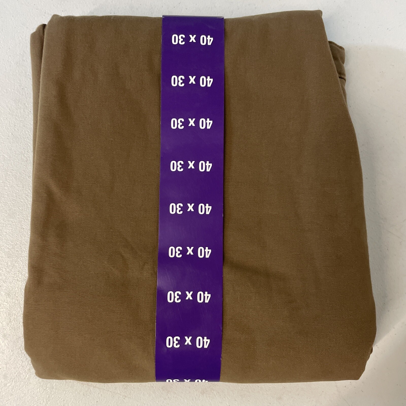 Weatherproof Vintage Men’s Fleece Lined Stretch Canvas Pant 40×30 BROWN Regular