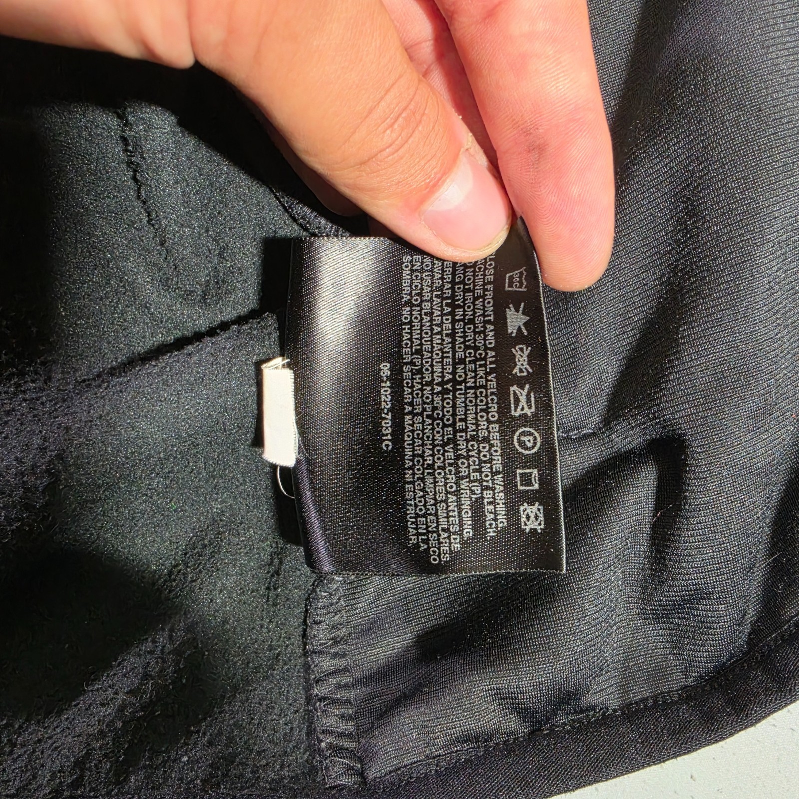 Spyder Jacket Mens X-Large Black Full Zip Pockets Fleece Jacket Stitched Logos