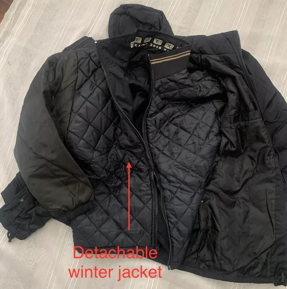 Men’s Size 2XL( 190-104A) Waterproof Outer and detachable matching Inner Winter