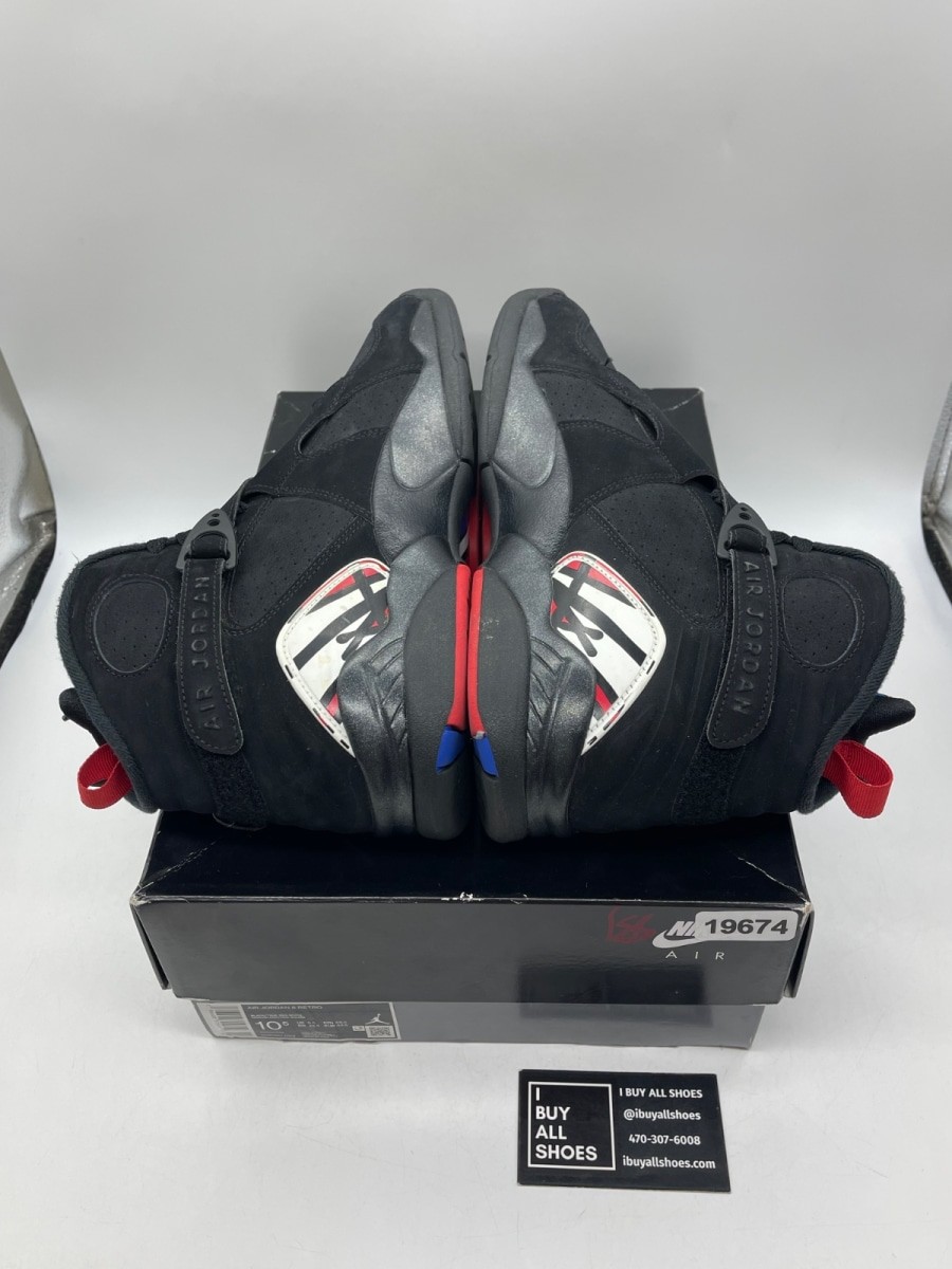 Jordan 8 Retro Playoffs (2023) 10.5 (Moderately Worn Pre-Owned) Size 10.5