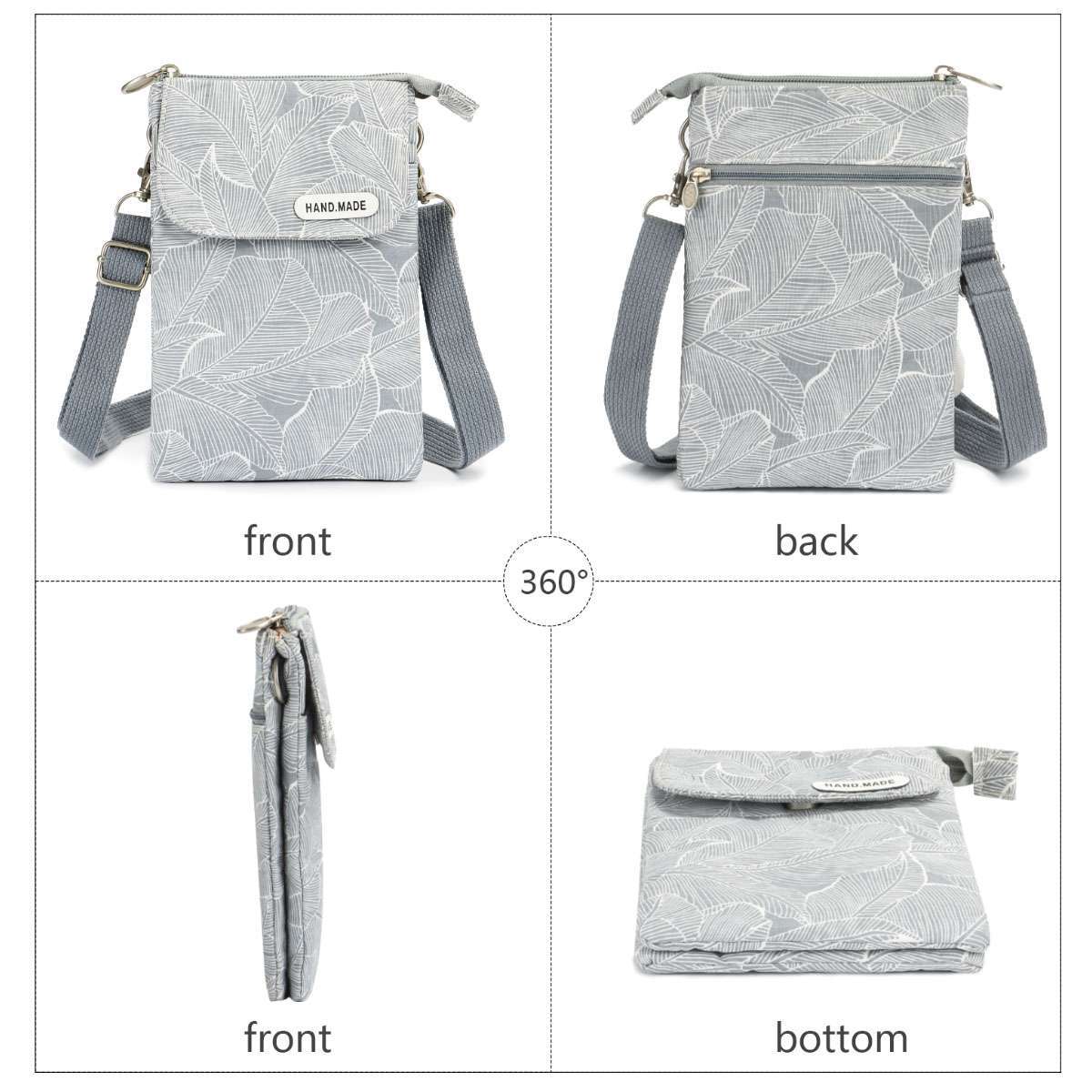 Women Small Cross-body Cell Phone Case Shoulder Bag Purse Pouch Handbag Wallet