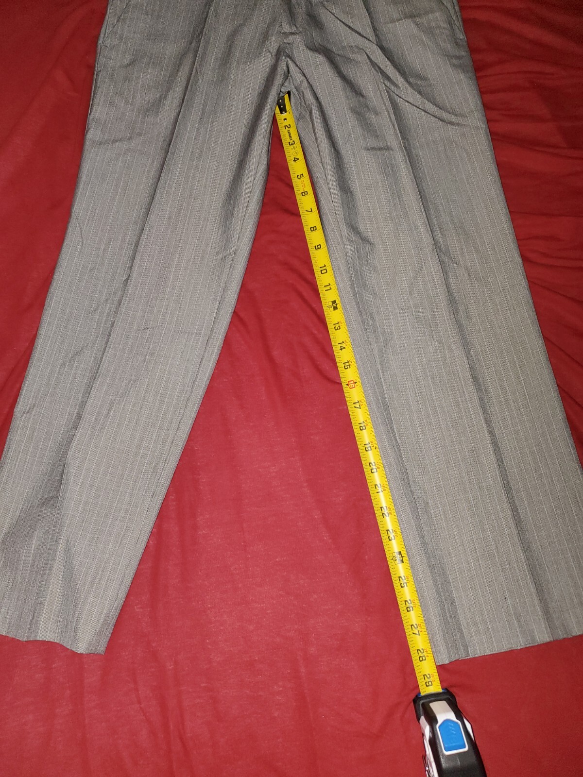 Kenneth Cole Reaction WPL 386 Men’s Gray Suit Pants Dress Pants Size 33×30