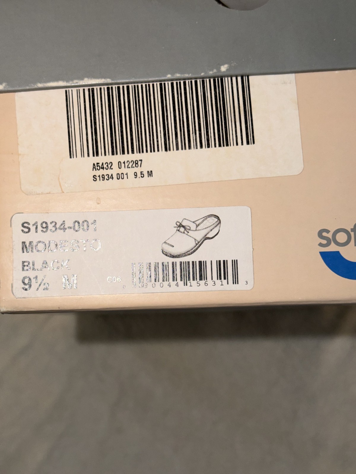 SoftWalk Modesto Black Clogs Women’s Size 9.5 M Comfort Slip-On Shoes NEW w/ Box