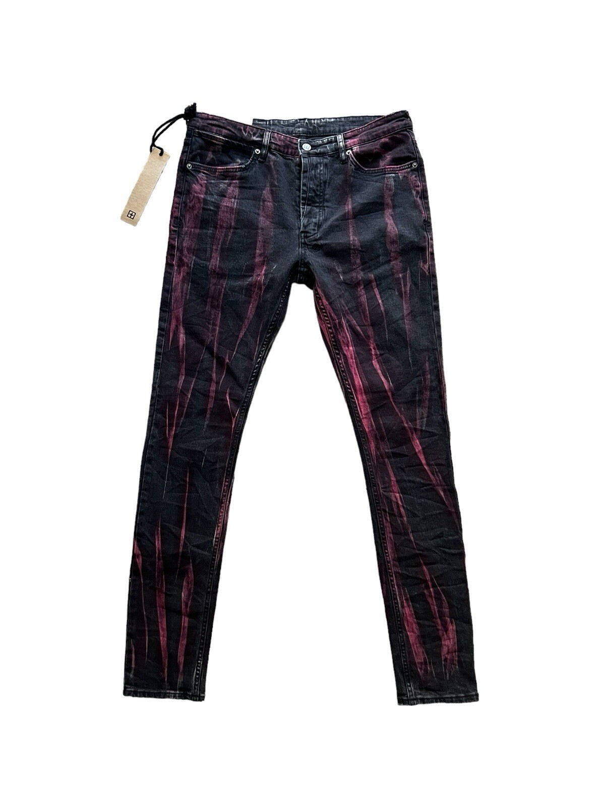 Ksubi Van Winkle Black Skinny Jeans Mens Size 34×32 NWT (34/32)