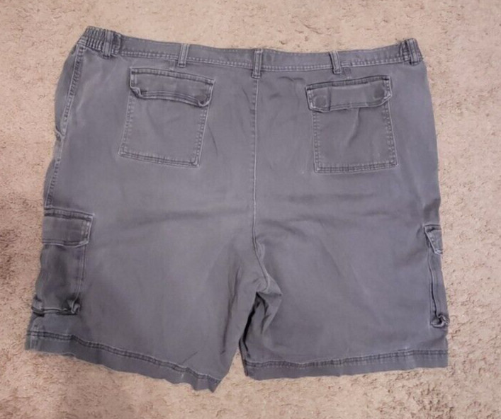 ROCXL MEN’S DARK GRAY CARGO SHORTS SIZE 54