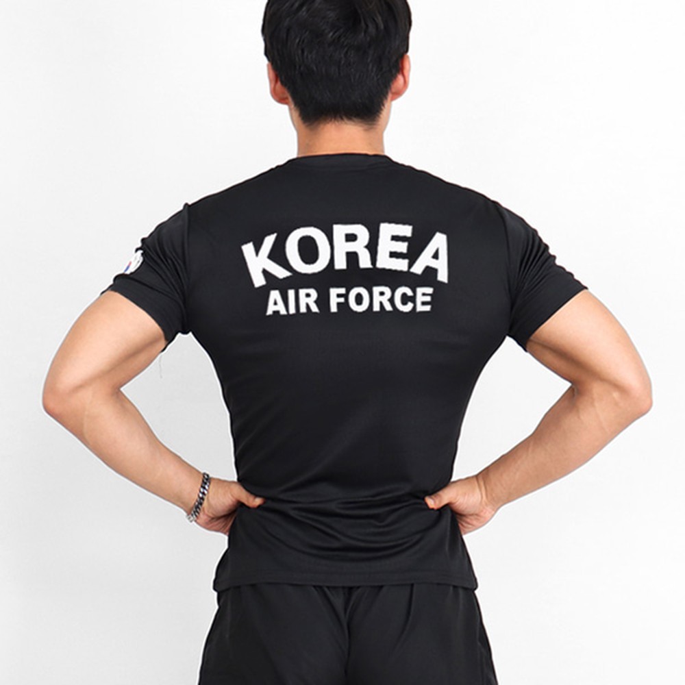 ROKAF Korean Army Cool Dry T-Shirt | Korean Flag | XS–4XL | 3 Colors