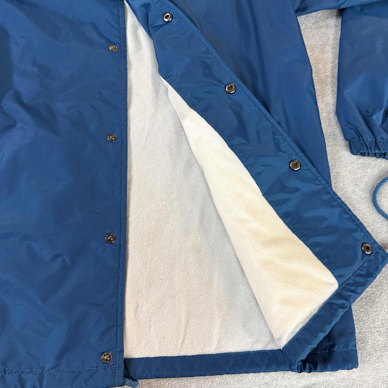 Vans Torrey Windbreaker Jacket Snap Button Skating Double Sided Military Spec S