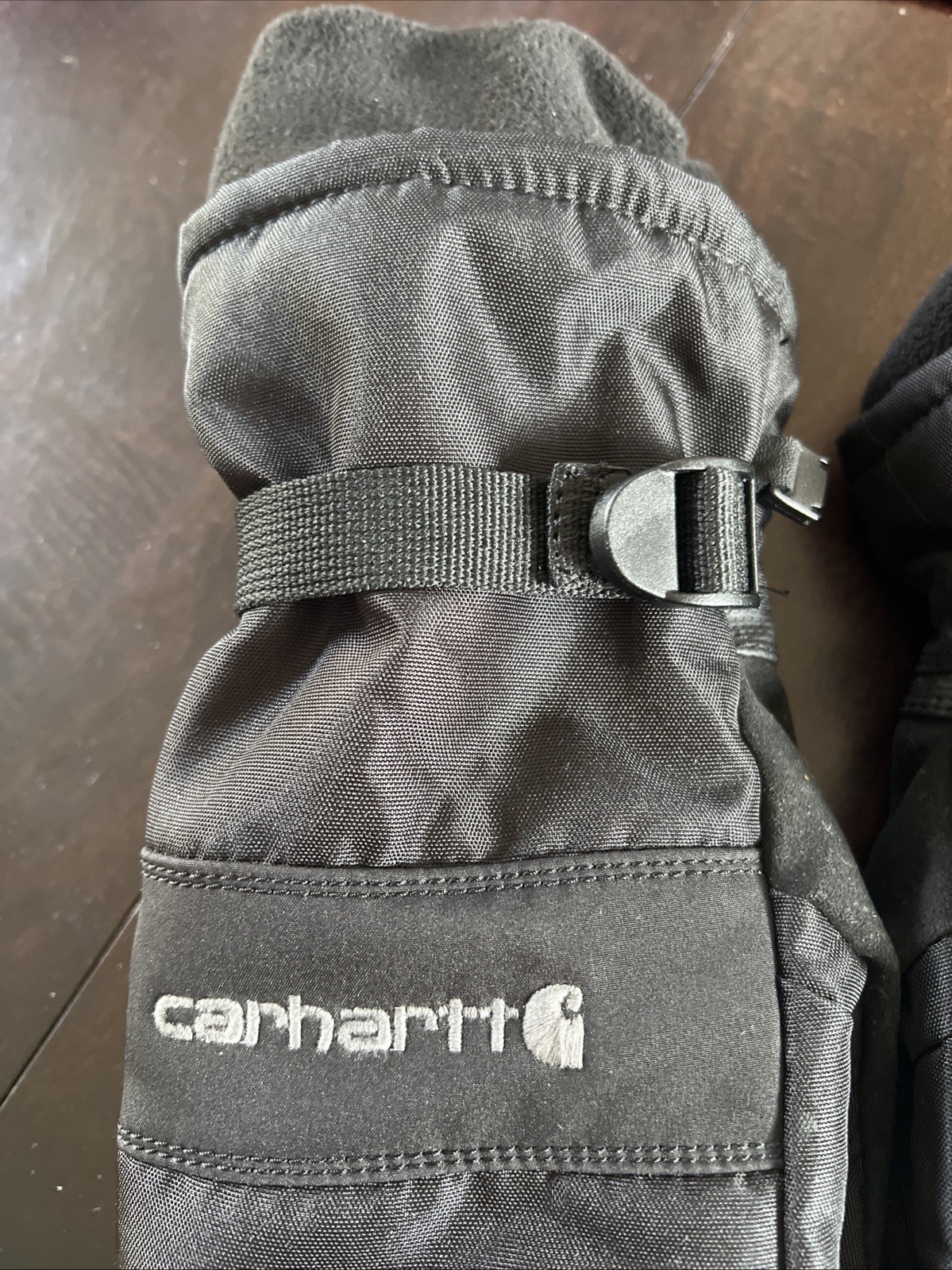 Carhartt Waterproof Insulated Lined Black Mittens XXL A616
