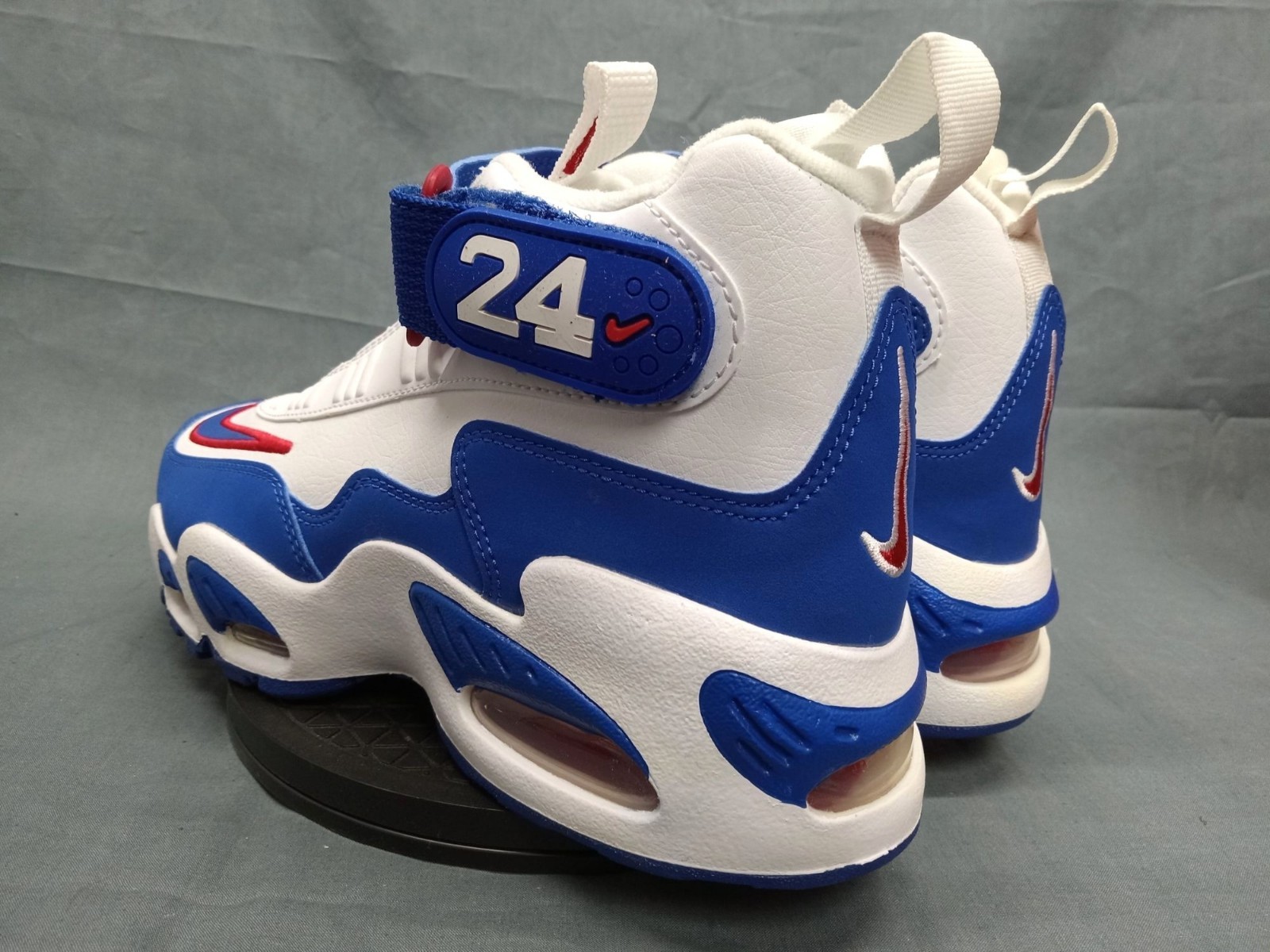 Nike Air Griffey Max 1 (GS) Sneaker USA Red White Blue Boys Size 5 NEW NO BOX!