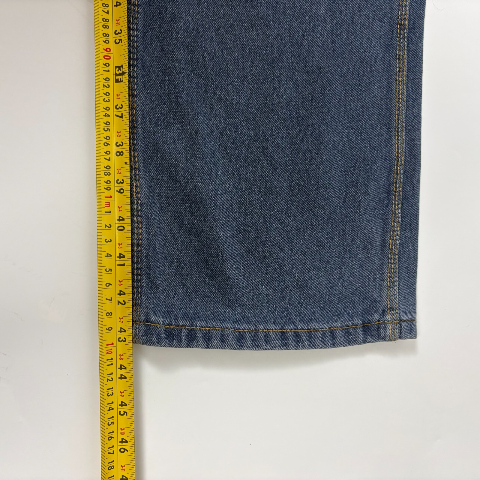 Vintage Key 2000’S Y2K Relaxed Fit Dark Wash Denim Carpenter Jeans W40 x L32