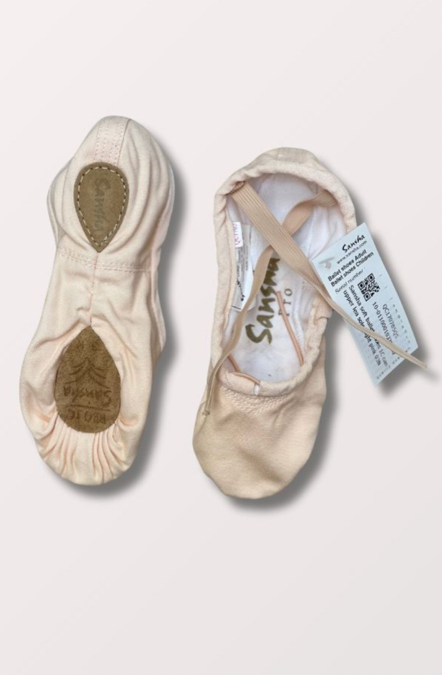 NEW Sansha Pro1C Ballet Shoes in Light Pink – Multiple Sizes (Retails $24)
