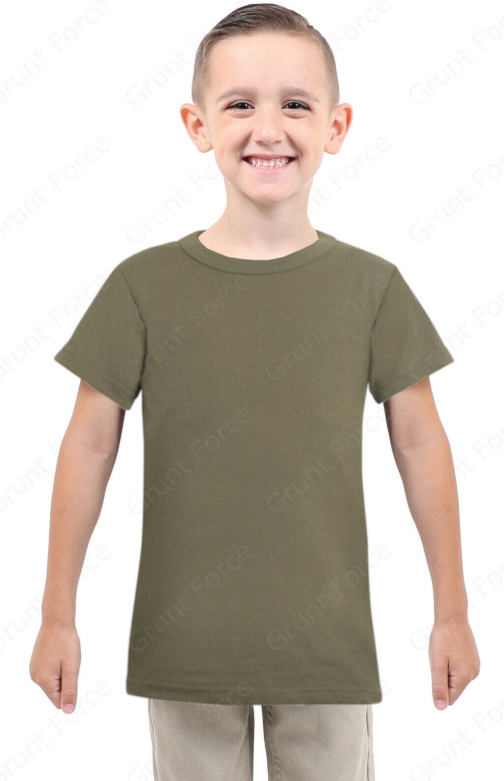 Rothco Kids T-Shirts – AR 670-1 Coyote Brown Childrens Military Style Tees