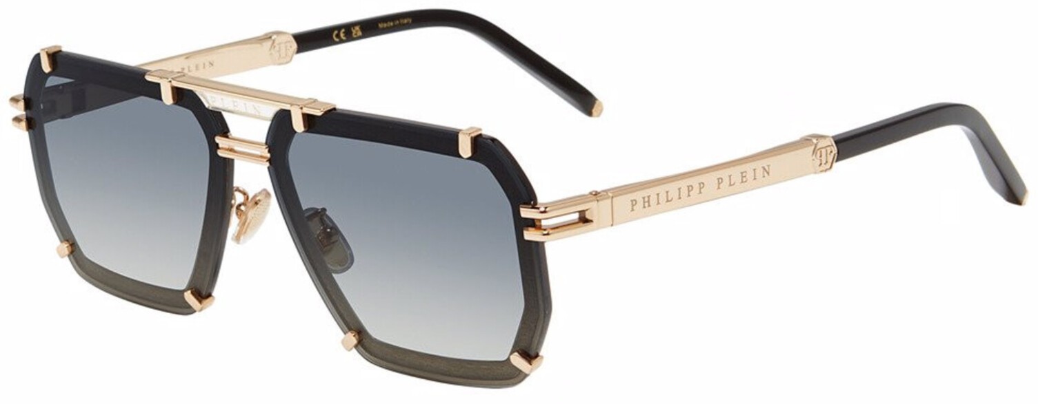 Philipp Plein SPP 131 Rose Gold/Black-0301 Size 64 Sunglasses