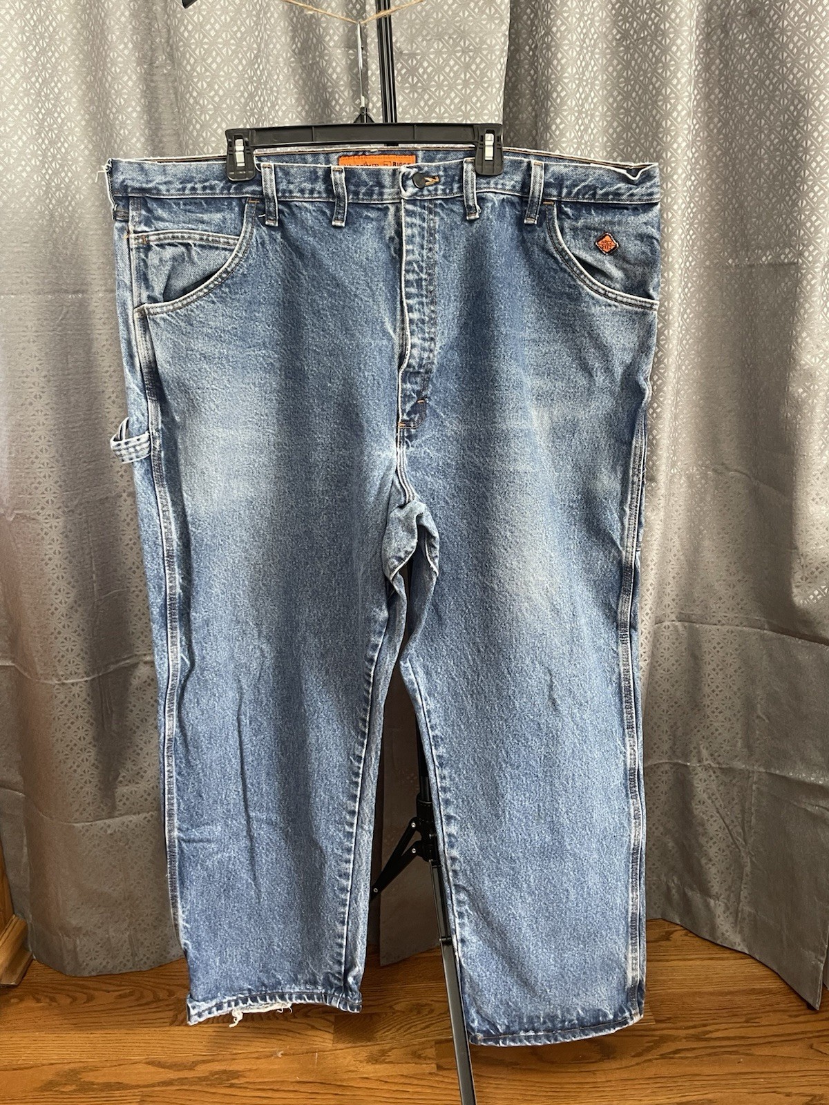 Wrangler FR Riggs Workwear FR3W020 Denim Carpenter Jeans Men 46×30 HRC2 2112