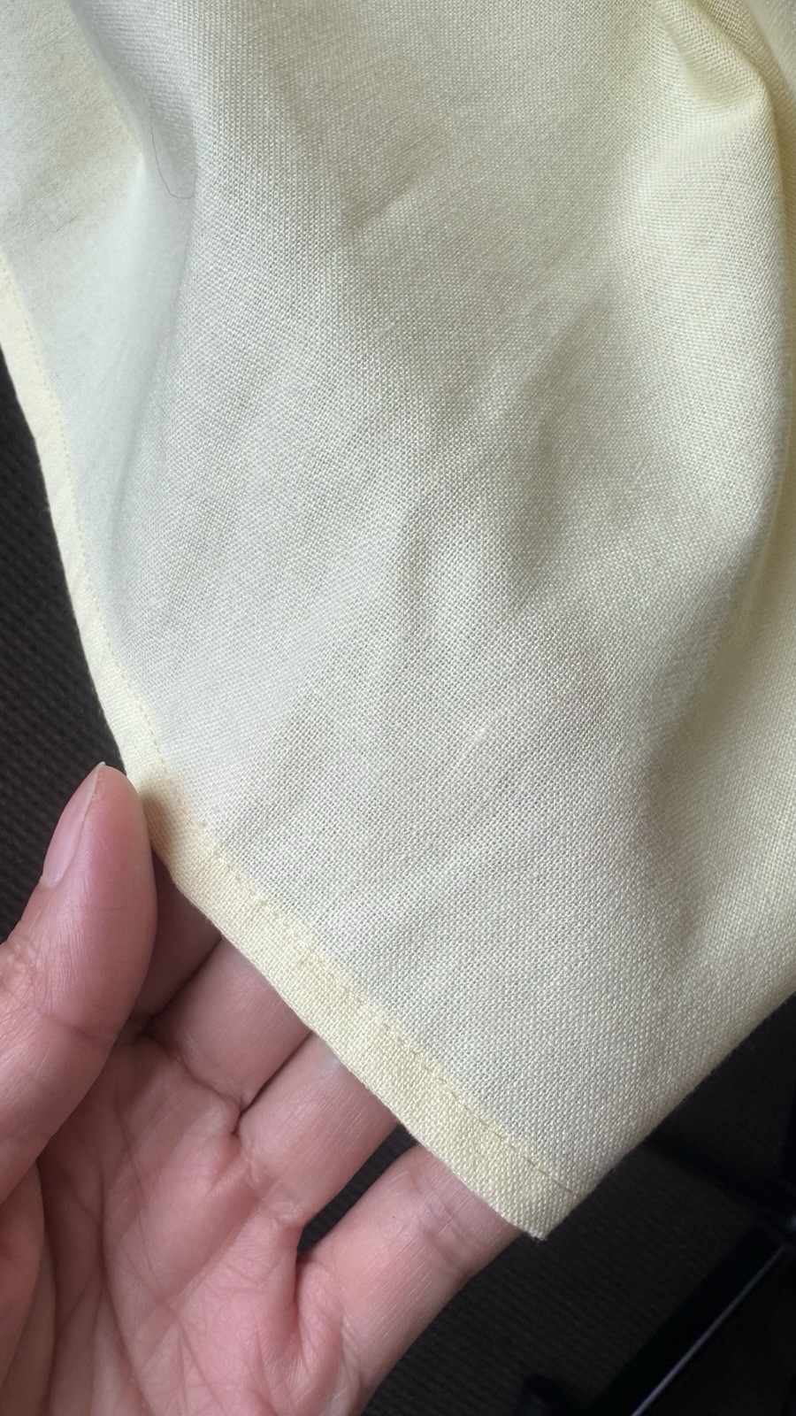Butter Yellow Cider Dress Square Neckline Fitted Bodice L Coquette Cottagecore