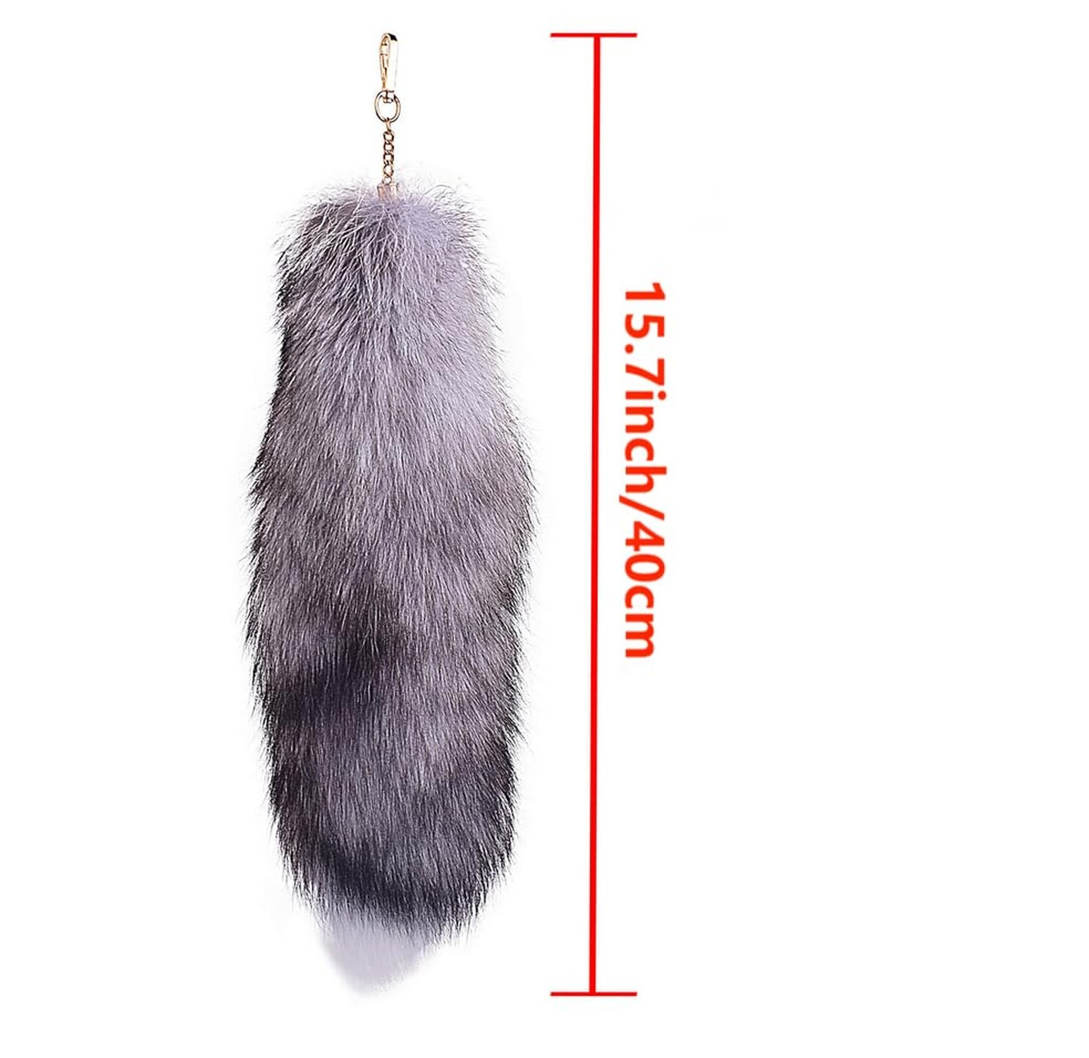 3 Pcs Fluffy false Tail Cosplay Tail Handbag Keychain Costume for Kids Adult …