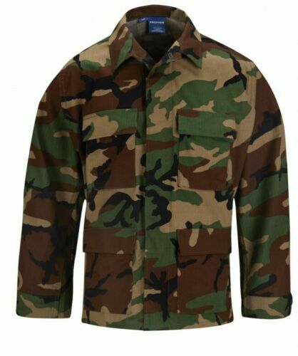 Propper 4 Pocket Coat Poly Cotton Woodland camo F5454 3xl regular RIPSTOP