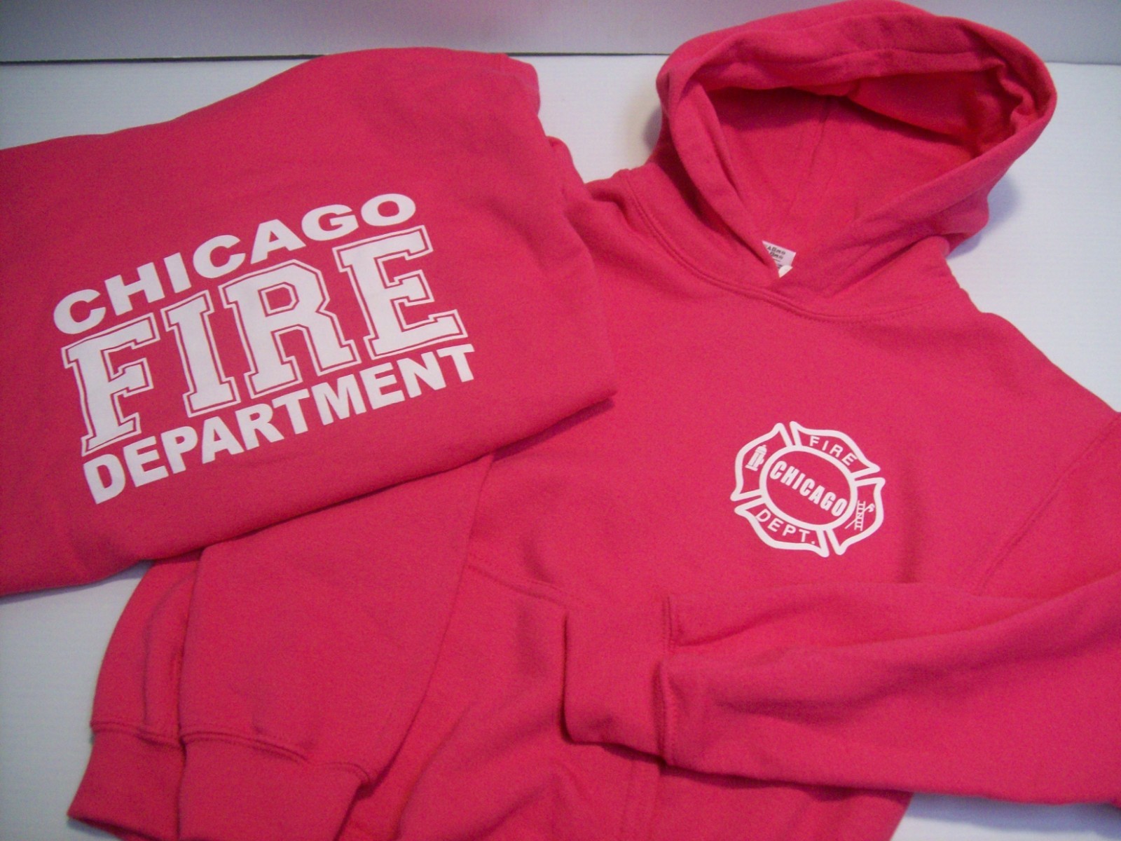 Chicago Fire Department Youth Hoodie Heliconia
