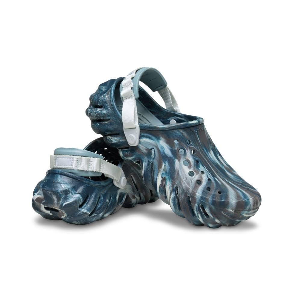 Crocs Unisex Adult Echo Clogs – Black Sand/Multi