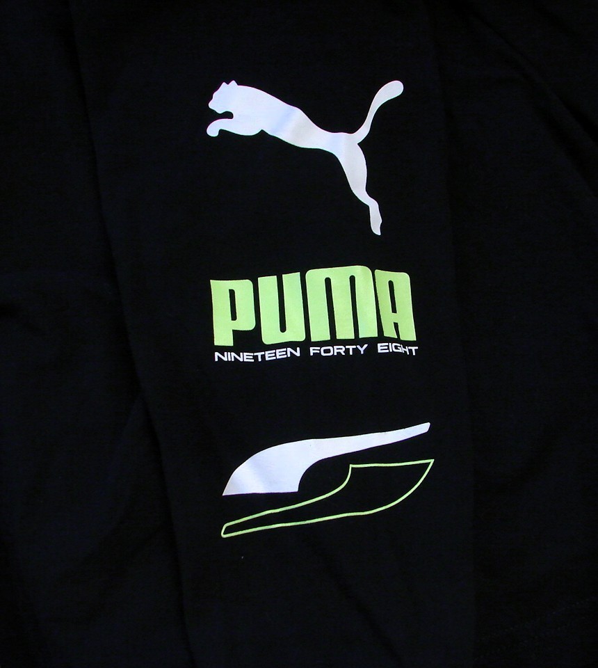 Puma Midfield Black Long Sleeve T Shirt Men’s Size XL