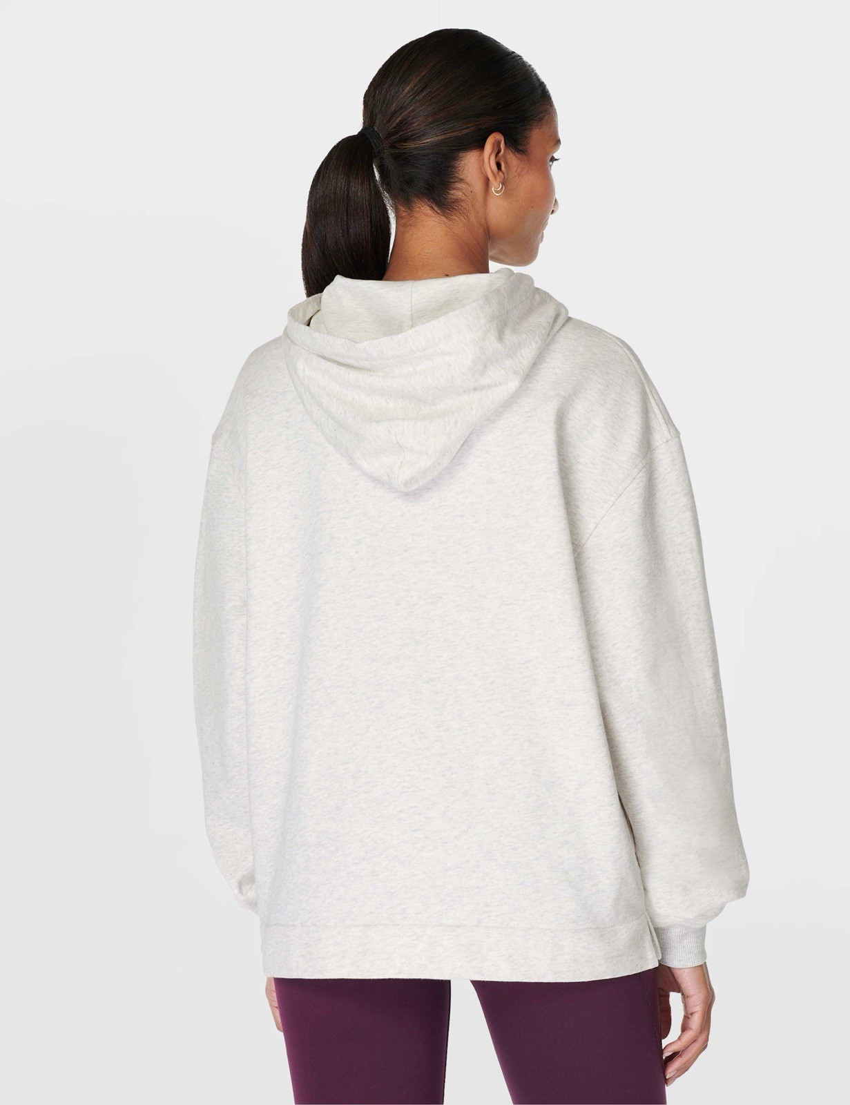 Sweaty Betty Revive Hoody Light Grey Marl Size XXS-S BNWT (E2)