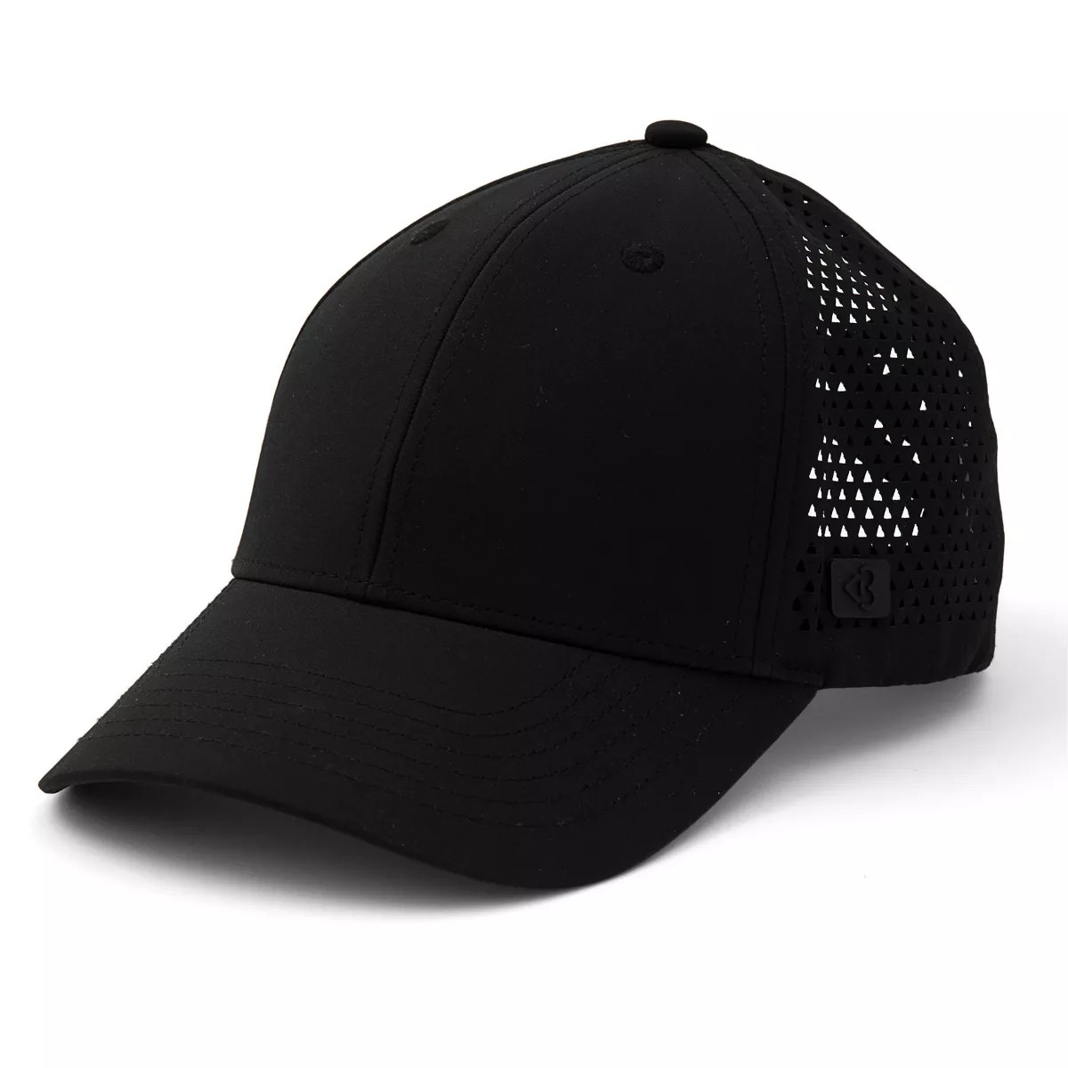BLOGILATES SWEAT RESISTANT HAT – BLACK: MOISTURE WICKING, QUICK DRYING – BLACK