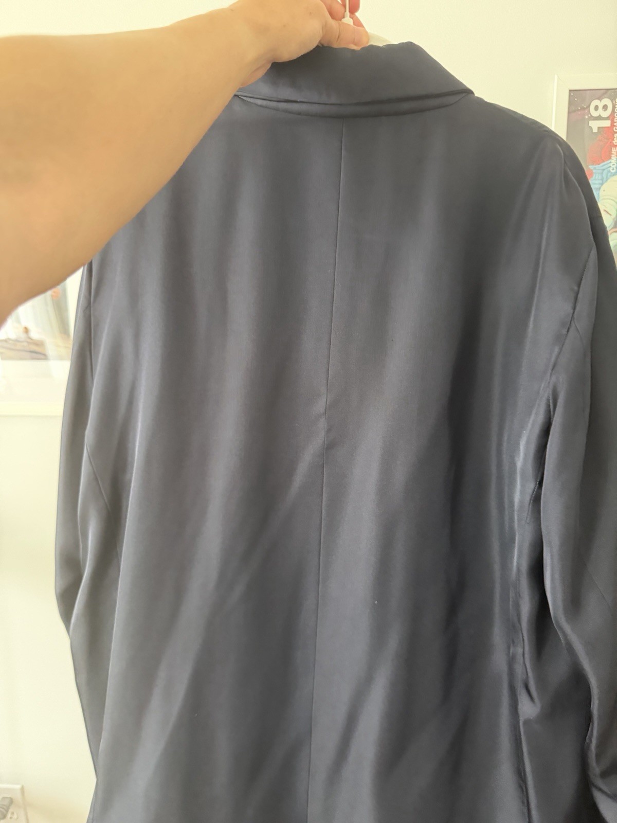 Se ya voyage 100% silk blouson jacket size 3