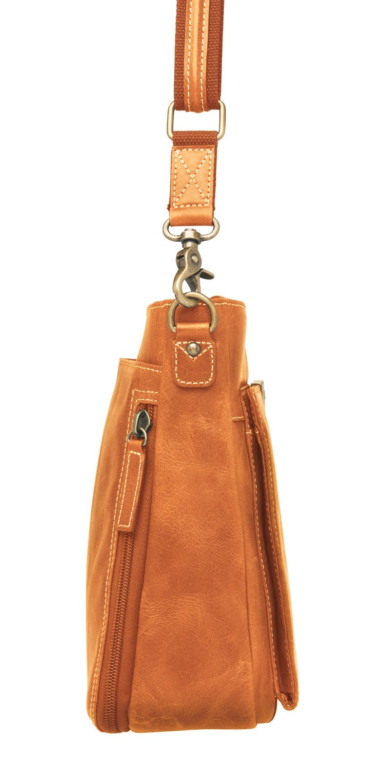 Gun Tot’n Mamas Crossbody Concealed Carry Purse GTM-CZY/98 Caramel